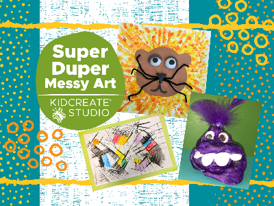 Kidcreate Studio - Newport News. Super Duper Messy Art Summer Camp (3-6 Years)